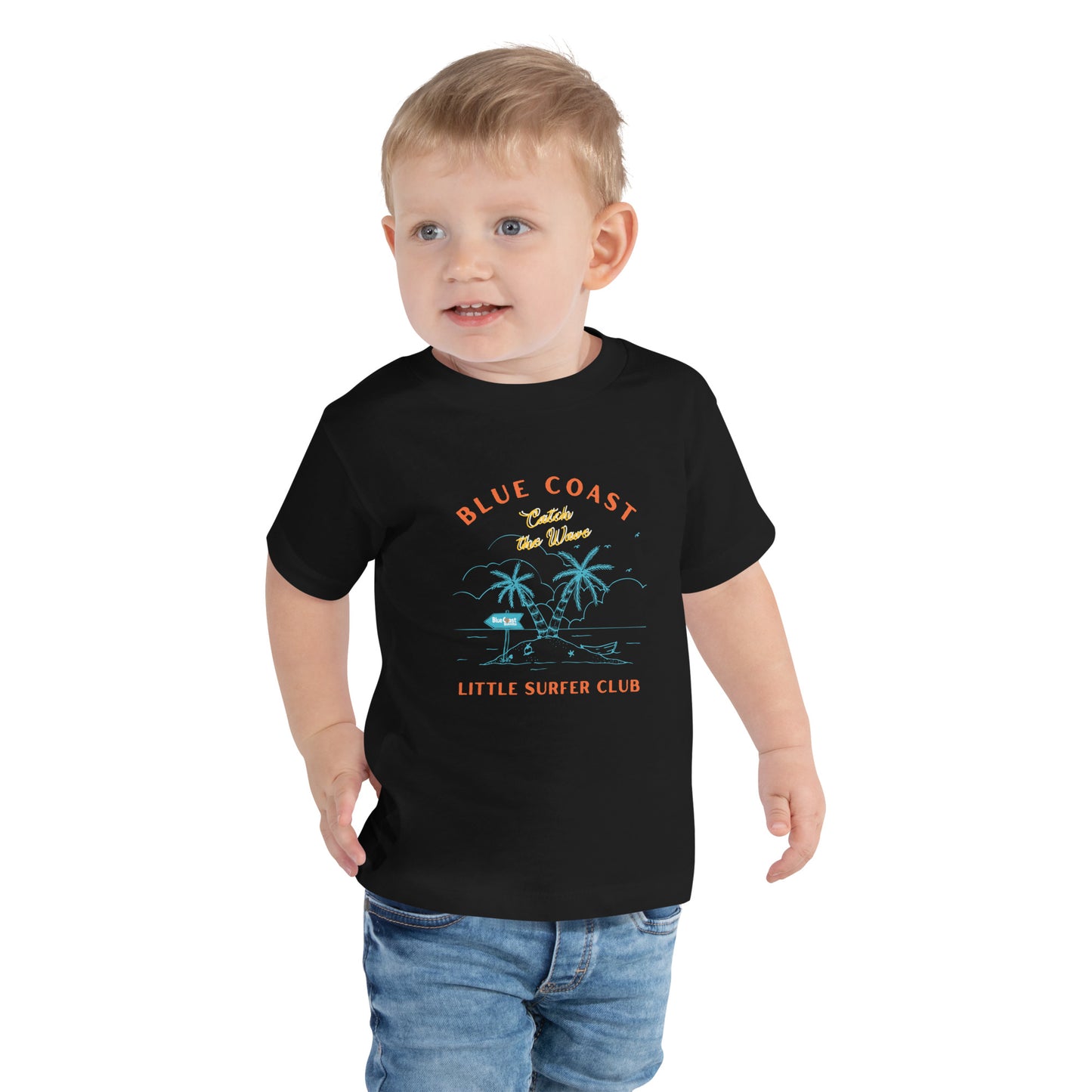 Toddler Little Surfer Short Sleeve Tee